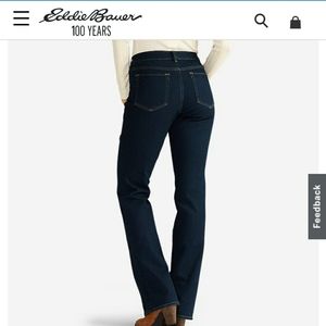Eddie Bauer Slightly Curvy Jean sz 12